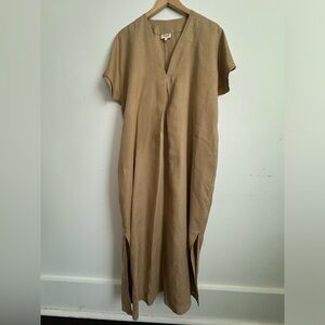 Seed Heritage tan linen dress (10 AU)